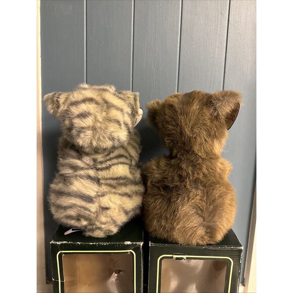 Geppeddo Cuddle Kids Baby Cat Elephant Anthropomorphic Porcelain Face Plush Doll - Picture 6 of 8